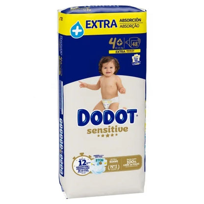 [PACK 10 + REGALO]- 10 PAQUETES PAÑALES Dotbaby® Sensitive + BabyNan SUPREME