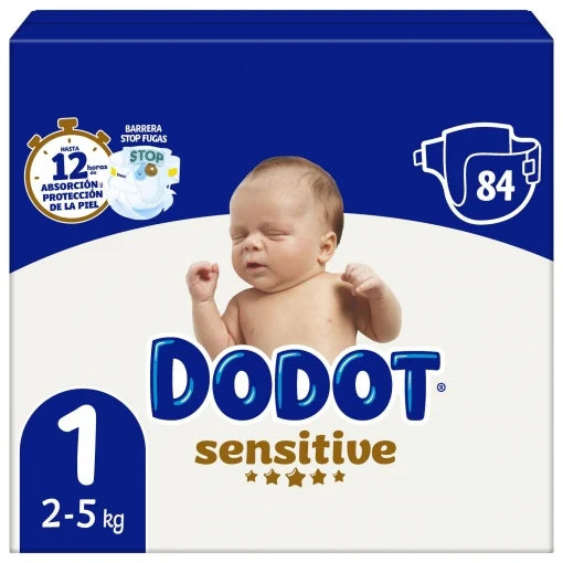 [+REGALO] PAÑALES Dotbaby® Sensitive - LLEVA 4 PAQUETES + REGALO