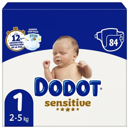 [+REGALO] PAÑALES Dotbaby® Sensitive - LLEVA 4 PAQUETES + REGALO