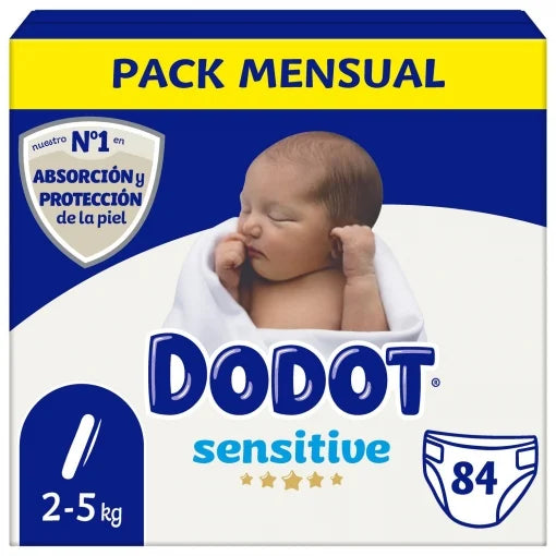 [PACK 10 + REGALO]- 10 PAQUETES PAÑALES Dotbaby® Sensitive + BabyNan SUPREME