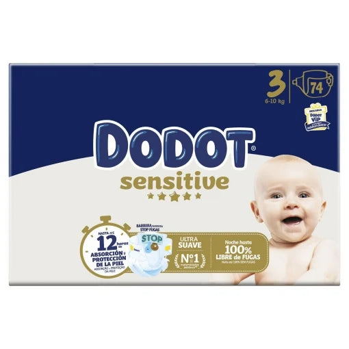 [2x Dotbaby + 2x Babynan Supreme] PAÑALES Dotbaby® Sensitive + BabyNan Supreme
